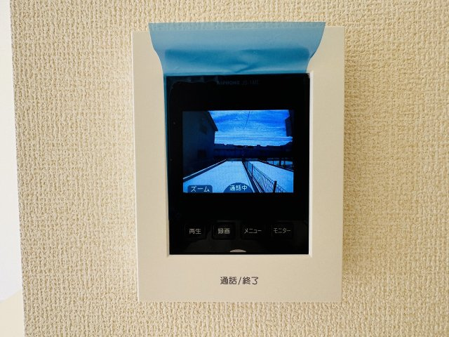 八王子市　石川町　新築一戸建てのセキュリティ|～TVモニター付インターホン　訪問者の確認に便利です～