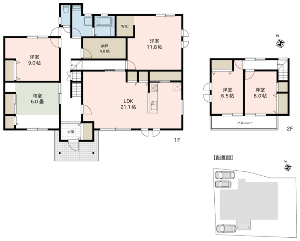 岩下　中古住宅の間取り