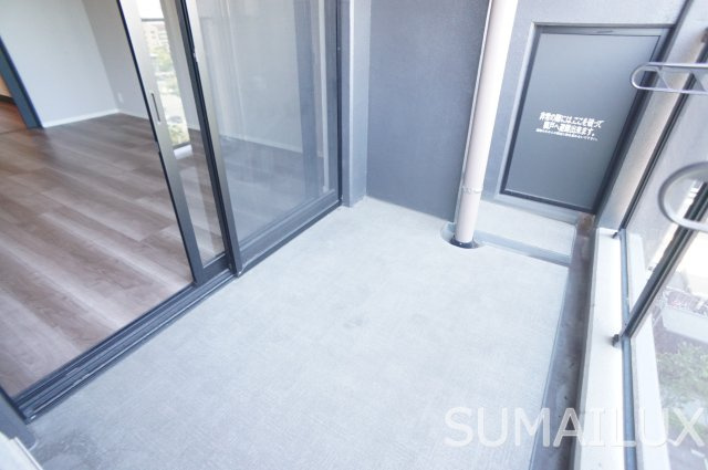 RJRプレシア熊本駅前のバルコニー