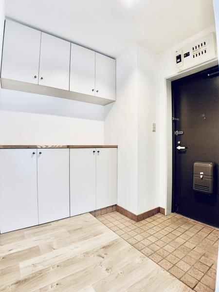 ベル富士見丘の玄関