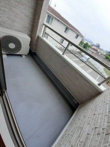 ブルックスⅡのバルコニー