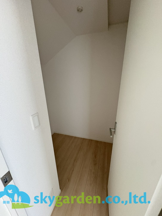 藤沢市善行坂　新築戸建　全2棟1号棟の収納|専用の収納スペースです