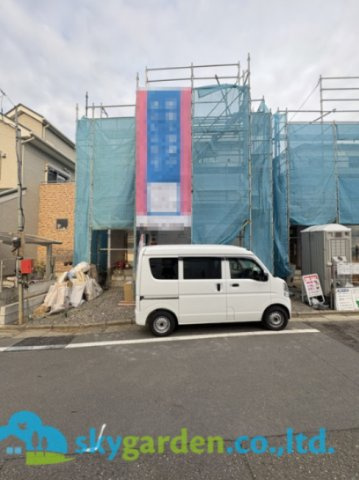 藤沢市善行坂　新築戸建　全2棟1号棟の外観