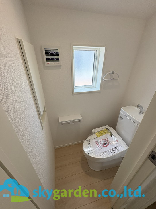 藤沢市善行坂　新築戸建　全2棟1号棟のトイレ|トイレも気になるポイント