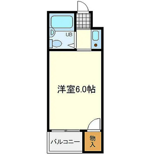 プレアール北田辺Ⅲの間取り