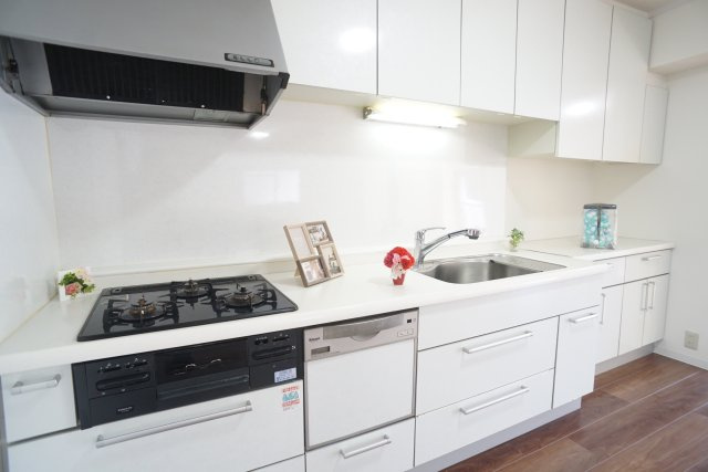 阪急宝塚逆瀬台マンションのキッチン