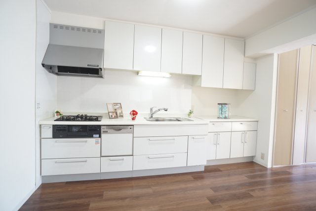 阪急宝塚逆瀬台マンションのキッチン