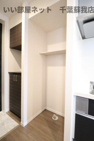 ビクトワールⅡの洗面所|洗濯機置場