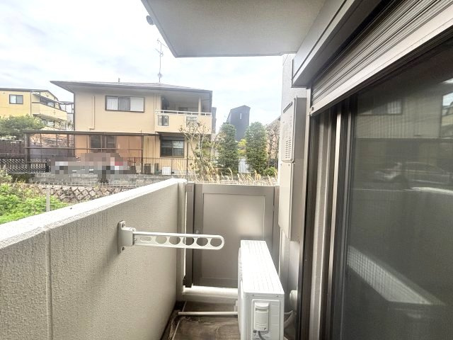 ブルーメ本山のバルコニー