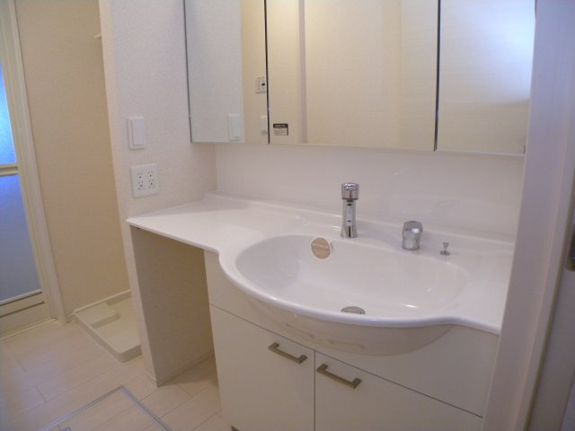 デルニエコートの洗面所