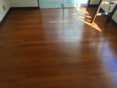 ライフピア都立家政の寝室|お掃除がしやすいフローリングのお部屋☆