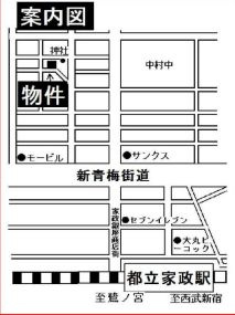 ライフピア都立家政の地図