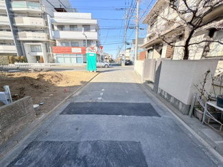 【前面道路含む現地写真】 | 川越市神明町　新築分譲　西武新宿線『本川越駅』徒歩30分　【川越小学区】