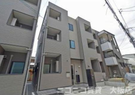 京都市中京区西ノ京壺ノ内町のアパートの外観
