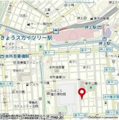 セジョリノース東京の地図