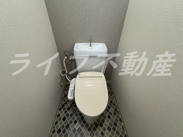 メゾン大和枚岡のトイレ|シンプルで使いやすいトイレです