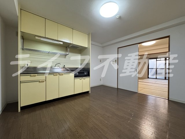 メゾン大和枚岡のキッチン|きれいなキッチンです