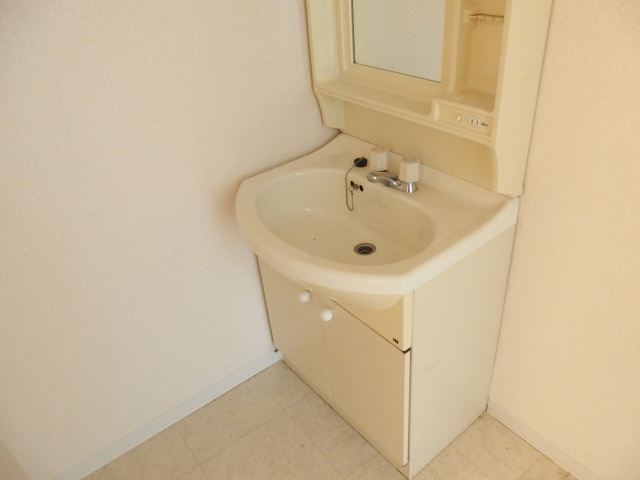コーポラスノベルティＤ棟の洗面所