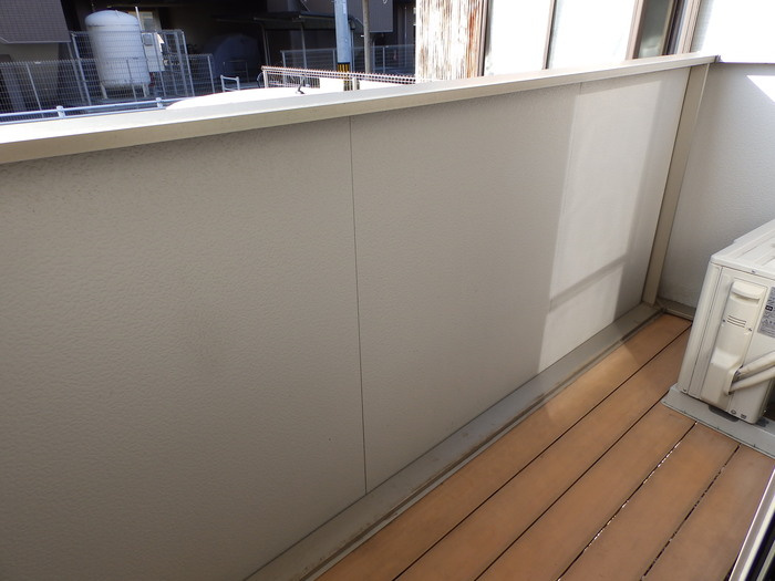 サンパレス・ムーンパレス　サンパレスのバルコニー