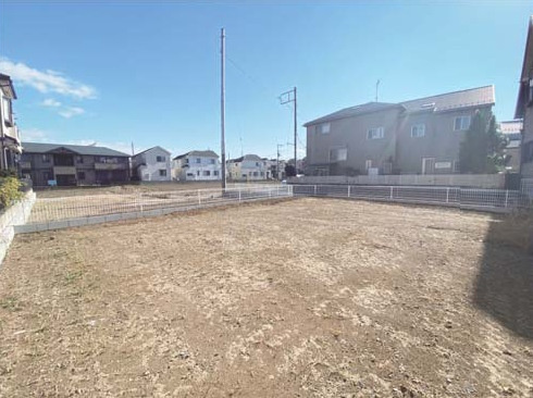 敷地面積37.81坪　売地　ふじみ野市中福岡
