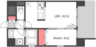 【間取り】 | ALZA　KITAHORIE