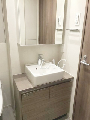 【洗面所】 | メイクスデザイン芝公園 | 洗面台です。