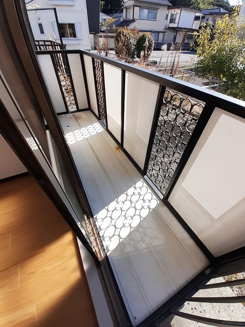 コーポいけのうえのバルコニー|バルコニー