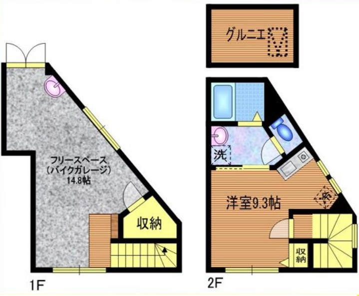 ラ・バーズ　の間取り