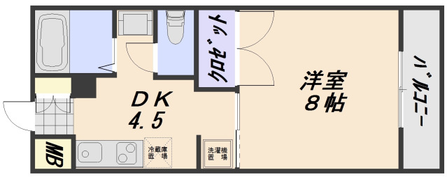 レジデンス東雲の間取り