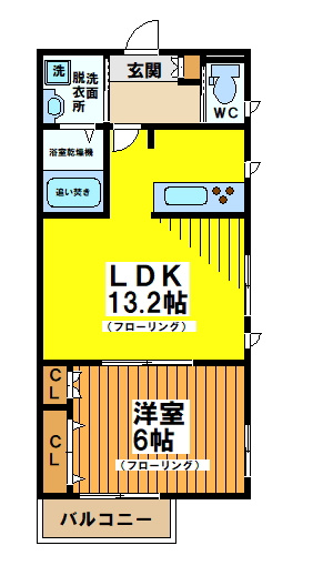 【間取り】 | エルミタージュ永福町