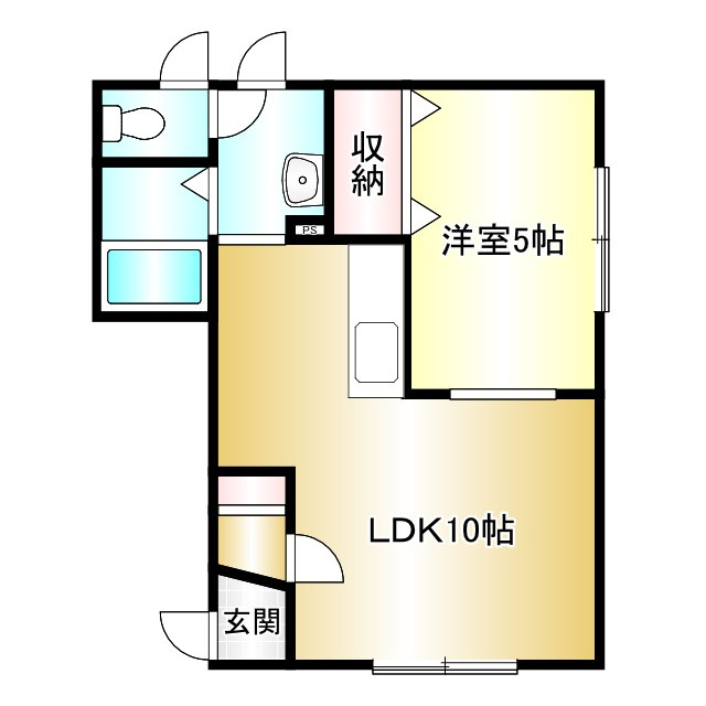 アドラーブルの間取り