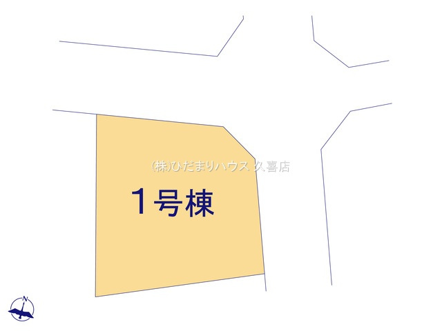 古河大山第4　新築一戸建て　リーブルガーデンの区画図|全1棟