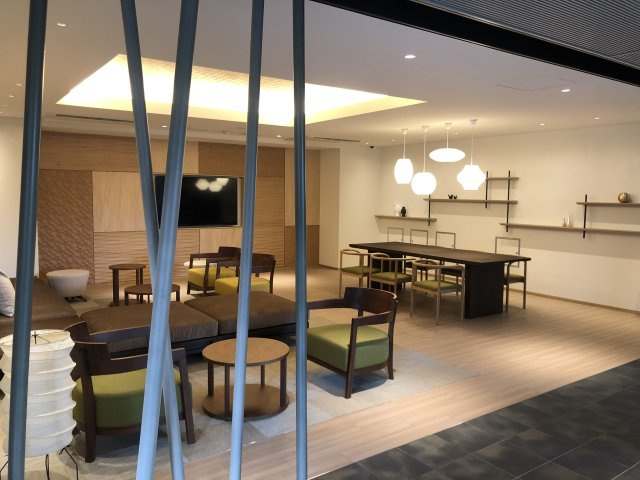 共用施設【PARK D棟　足湯ラウンジ】
足湯が楽しめるラウンジ