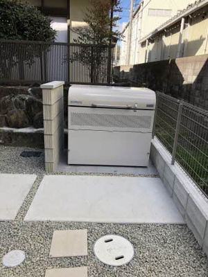 【その他共用部分】 | Saphir S | 敷地内ゴミ置場