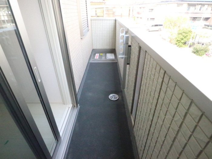 サウスガーディアンのバルコニー