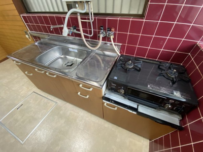 【キッチン】 | 白鳥1丁目戸建て