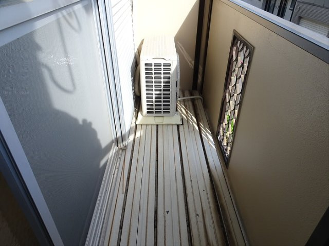 コーポYKのバルコニー|開放的で明るい空間を演出してくれるバルコニーです