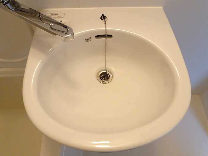 コーポYKの洗面所|広い洗面スペース