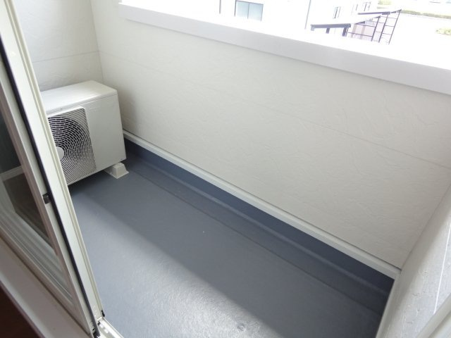 雫Ⅲのバルコニー