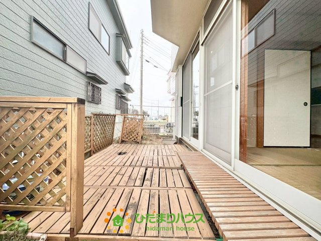 白岡市小久喜　中古一戸建ての庭|2月20日撮影