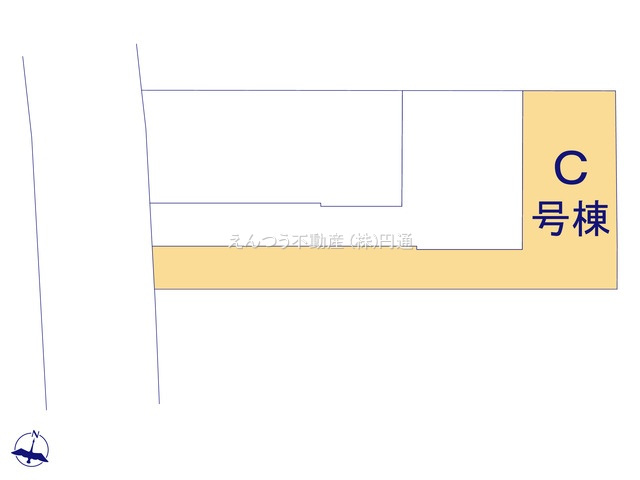 中根町2期の区画図