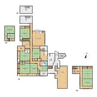 【間取り】 | 丹波篠山市味間北　戸建て