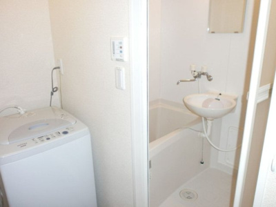 【浴室】 | レオパレス天神 | きれいなお風呂です