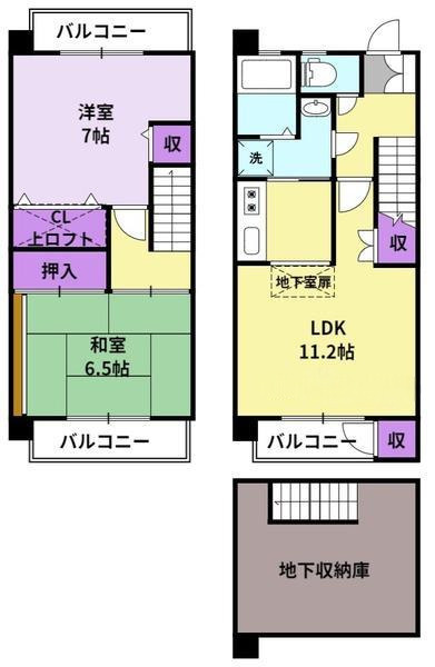 サンモールの間取り