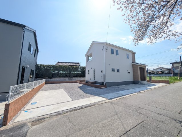 【区画図】 | リーブルガーデン.S吉岡町第12下野田ー① | 敷地面積80坪！八木原駅1.5Km圏内の2区画！