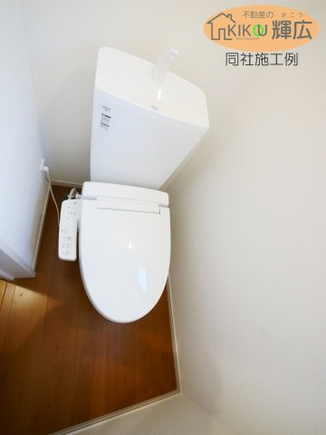明石市大久保町15期山手台　2号棟未入居のトイレ|同社施工例です。