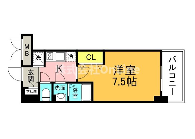 【間取り】 | Luxe今里Ⅱ