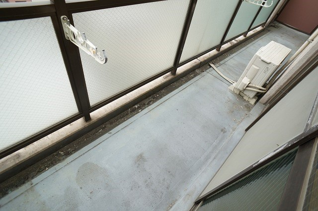 MOグロリーエイトのバルコニー