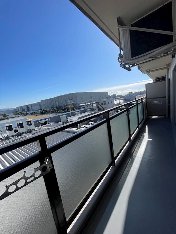 MOグロリーエイトのバルコニー