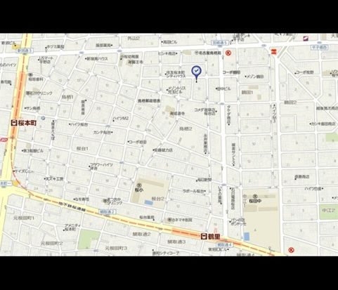 ソレイユトリスの地図